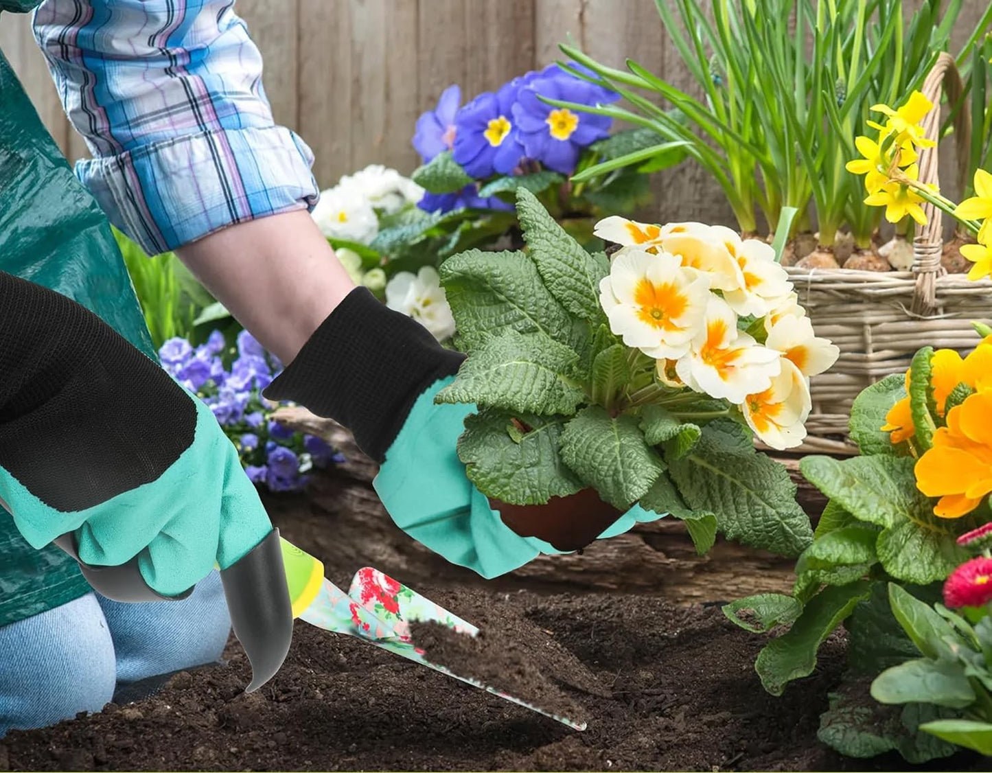 Plant Mate Floral Garden Tool Set – A Beautiful & Practical Gift for Garden Lovers!