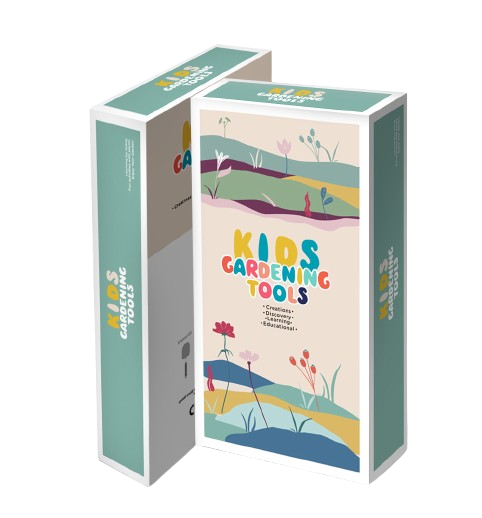 Kids 4-Piece Garden Tool Set – Pastel Colours | Great Gift Idea!