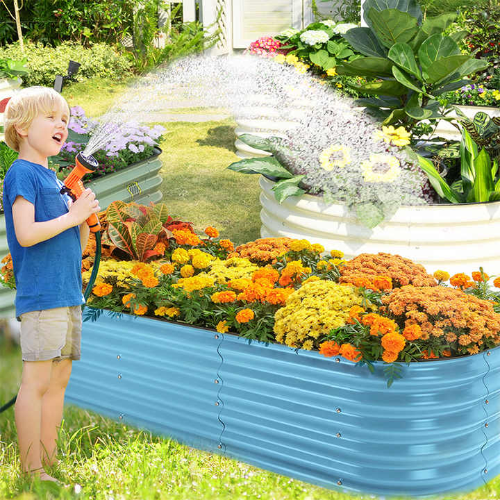 Aluminium Raised Garden Bed – Durable, Rust-Resistant Planter for Vegetables, Herbs & Flowers