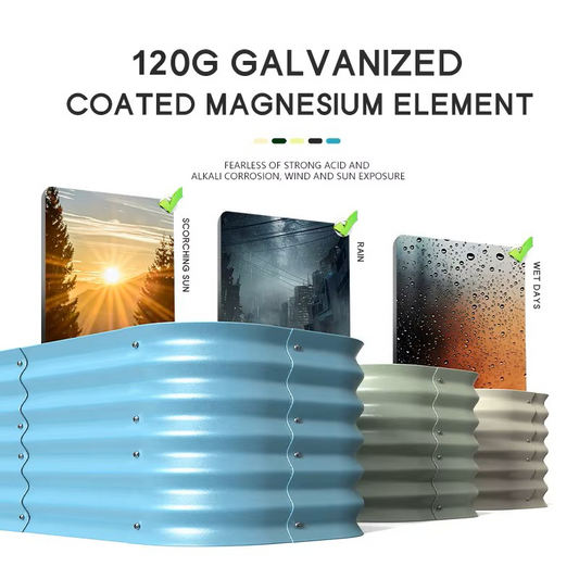 Aluminium Raised Garden Bed – Durable, Rust-Resistant Planter for Vegetables, Herbs & Flowers