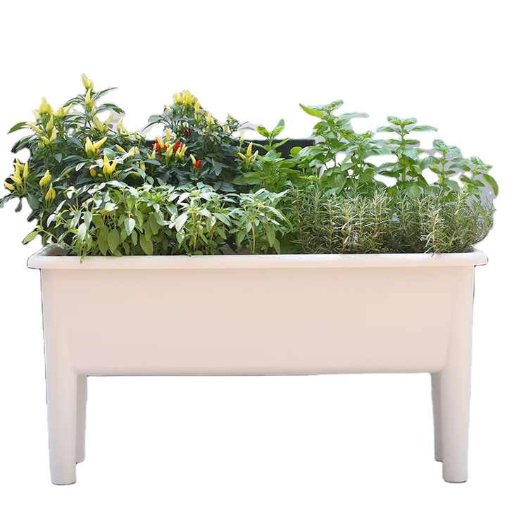 Plant Mate Self-Watering Raised Garden Bed – Smart, Stylish & Low Maintenance Gardening