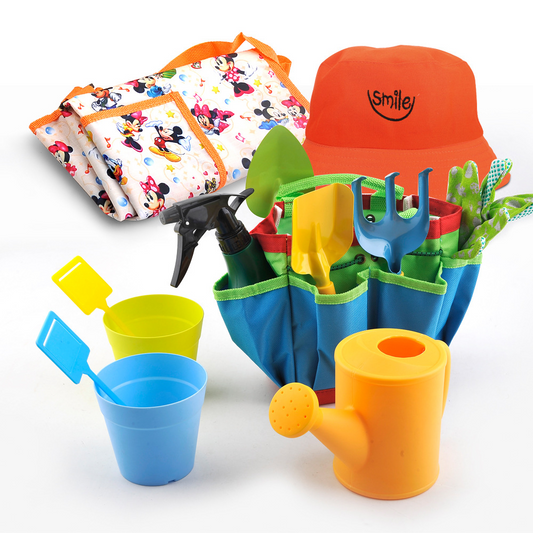 Plant Mate Kids 11 Piece Gardening Tool Set – Safe, Fun & Educational for Little Gardeners!