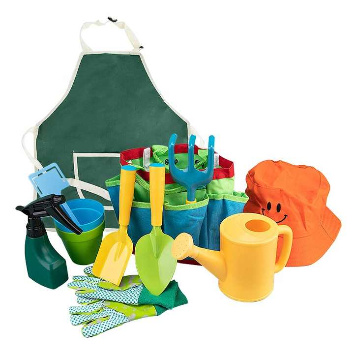 Plant Mate Kids 11 Piece Gardening Tool Set – Safe, Fun & Educational for Little Gardeners!