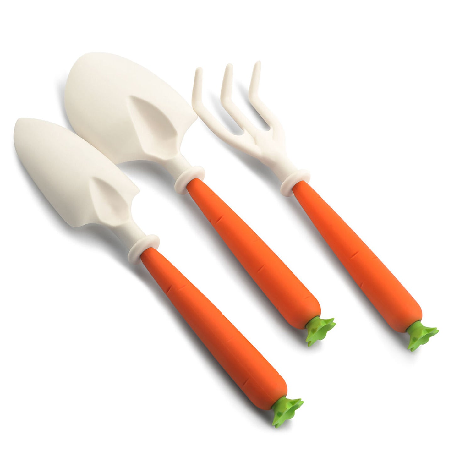 3-Piece Kids Garden Tool Set – Carrot & Corn Design | Plant Mate