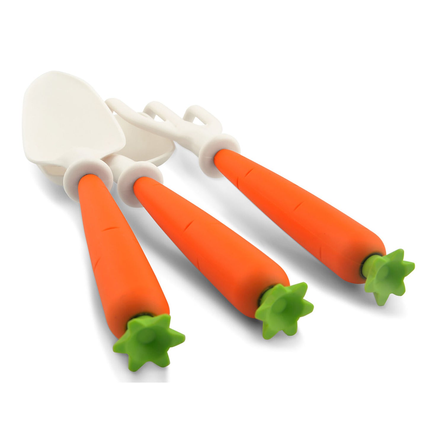 3-Piece Kids Garden Tool Set – Carrot & Corn Design | Plant Mate