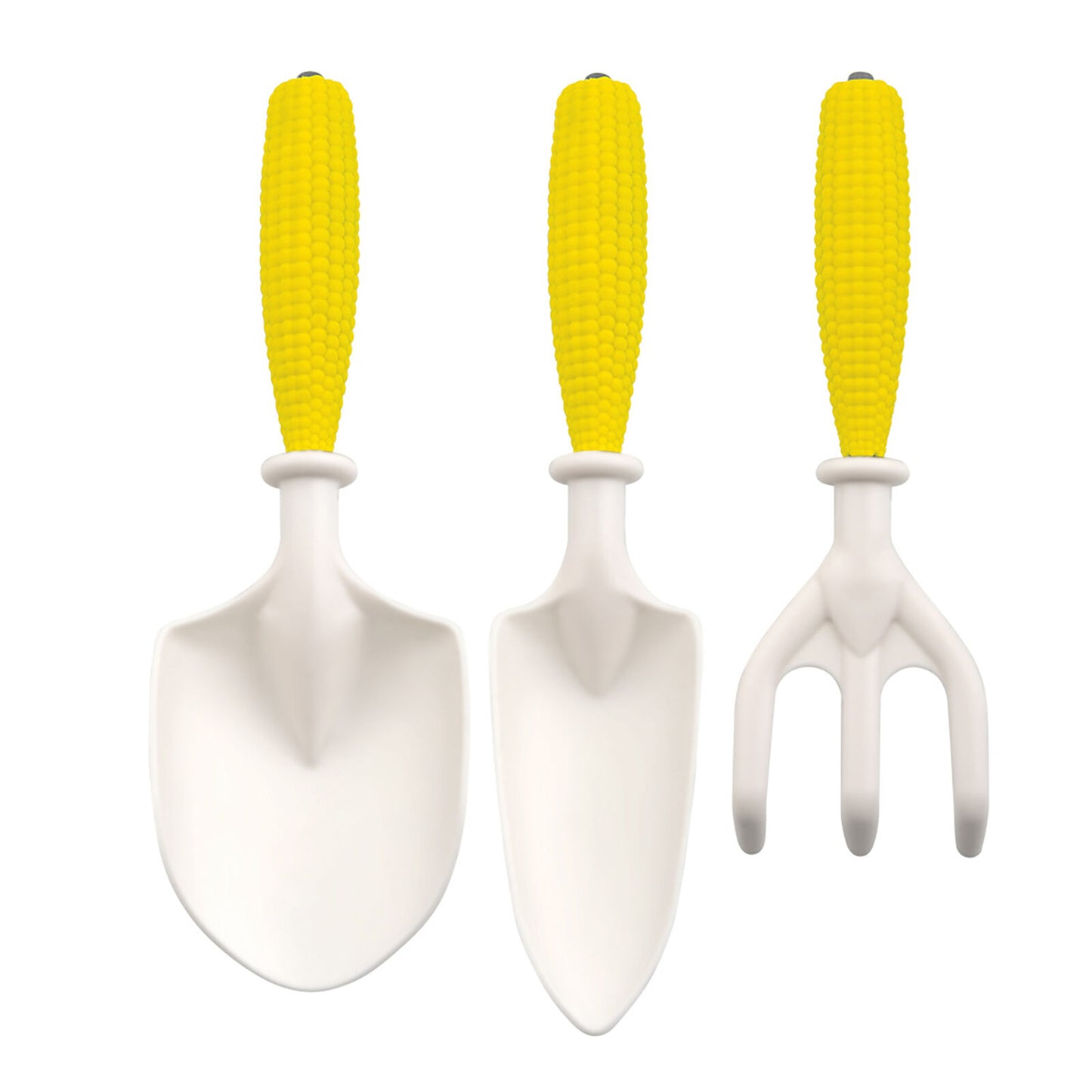 3-Piece Kids Garden Tool Set – Carrot & Corn Design | Plant Mate