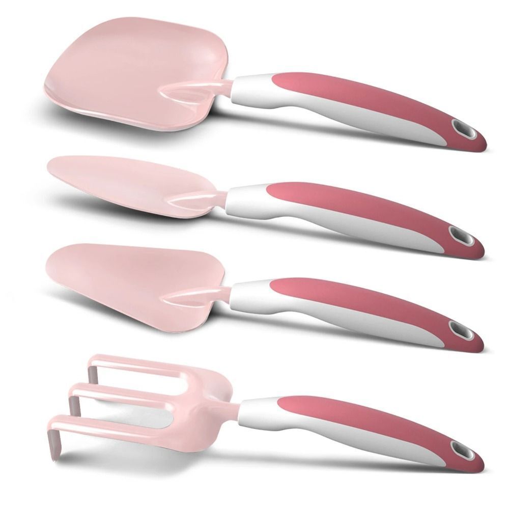 Kids 4-Piece Garden Tool Set – Pastel Colours | Great Gift Idea!
