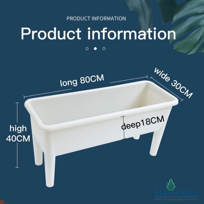Plant Mate Self-Watering Raised Garden Bed – Smart, Stylish & Low Maintenance Gardening