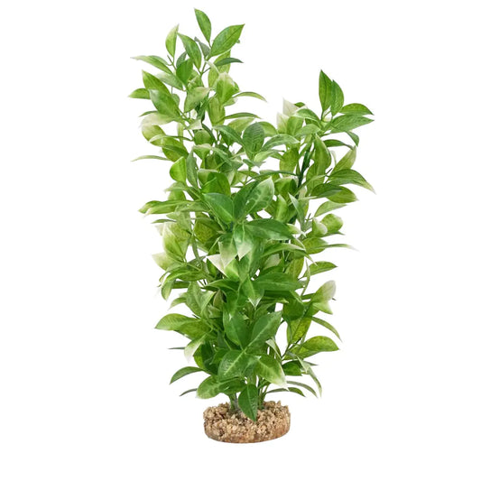 Fluval Aqualife White Tipped Ludwigia Plant Plastic Aquarium Plant Decoration 35cm
