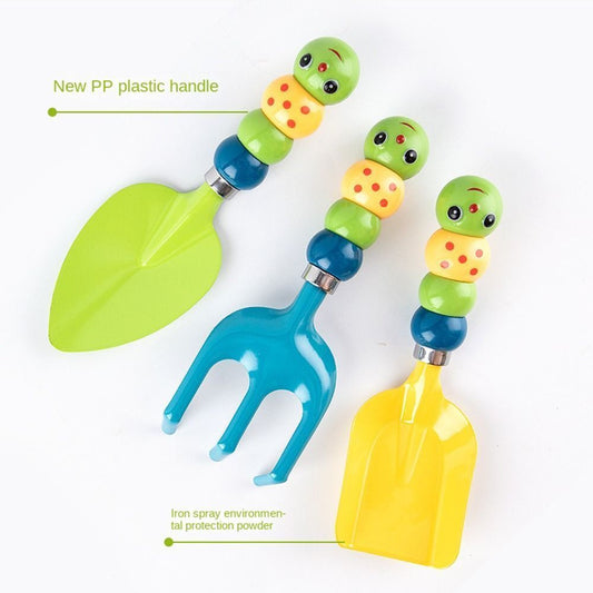 Tiny Gardeners – Toddler 6 Piece Gardening Tool Set with Safe Colorful Tools & Carry Bag for Backyard Fun