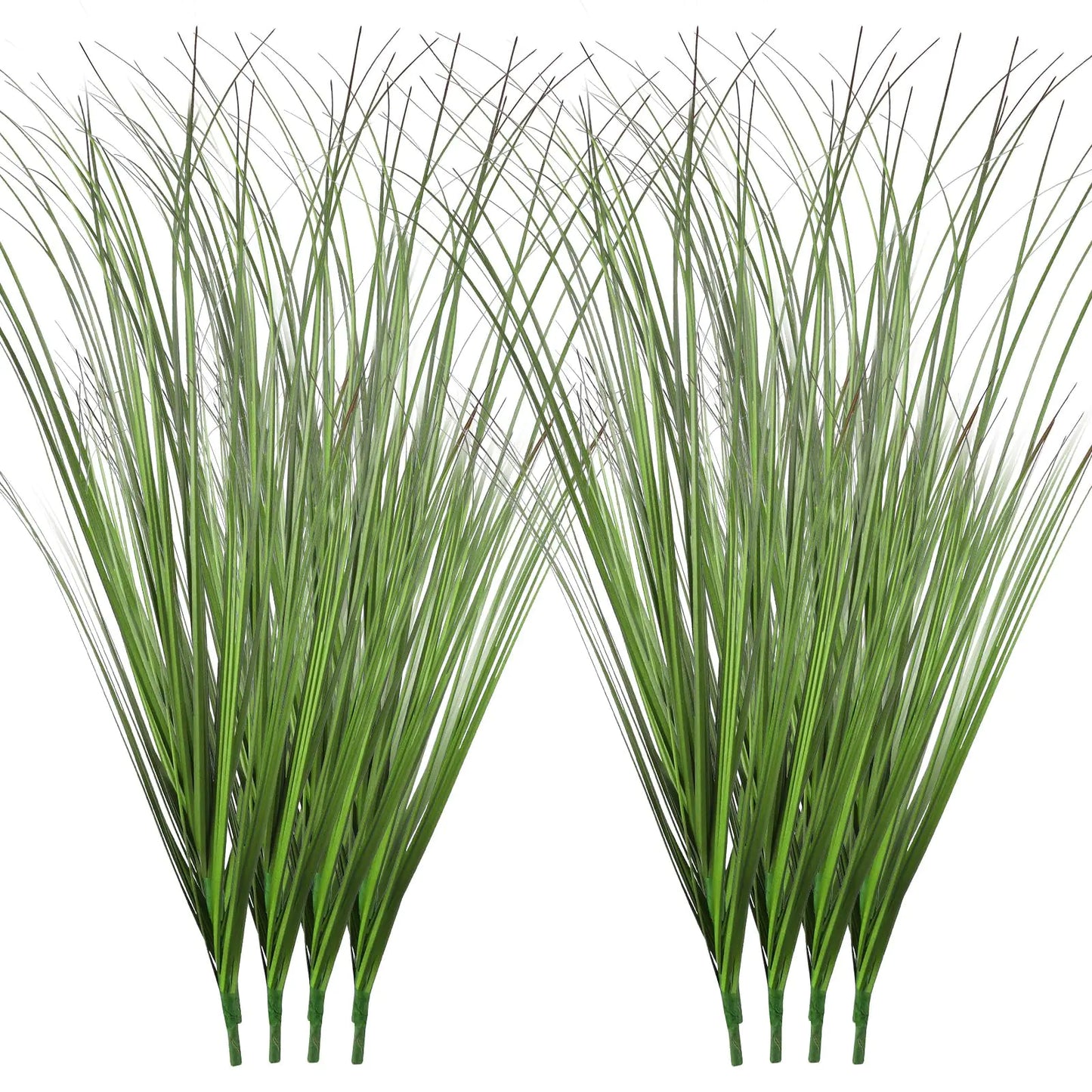 FOIMAS 12pcs Artificial Grass Plants 50cm Faux Shrubs Wheat Grass Greenery Stems Fake Plants for Indoor Outdoor Home Decoration